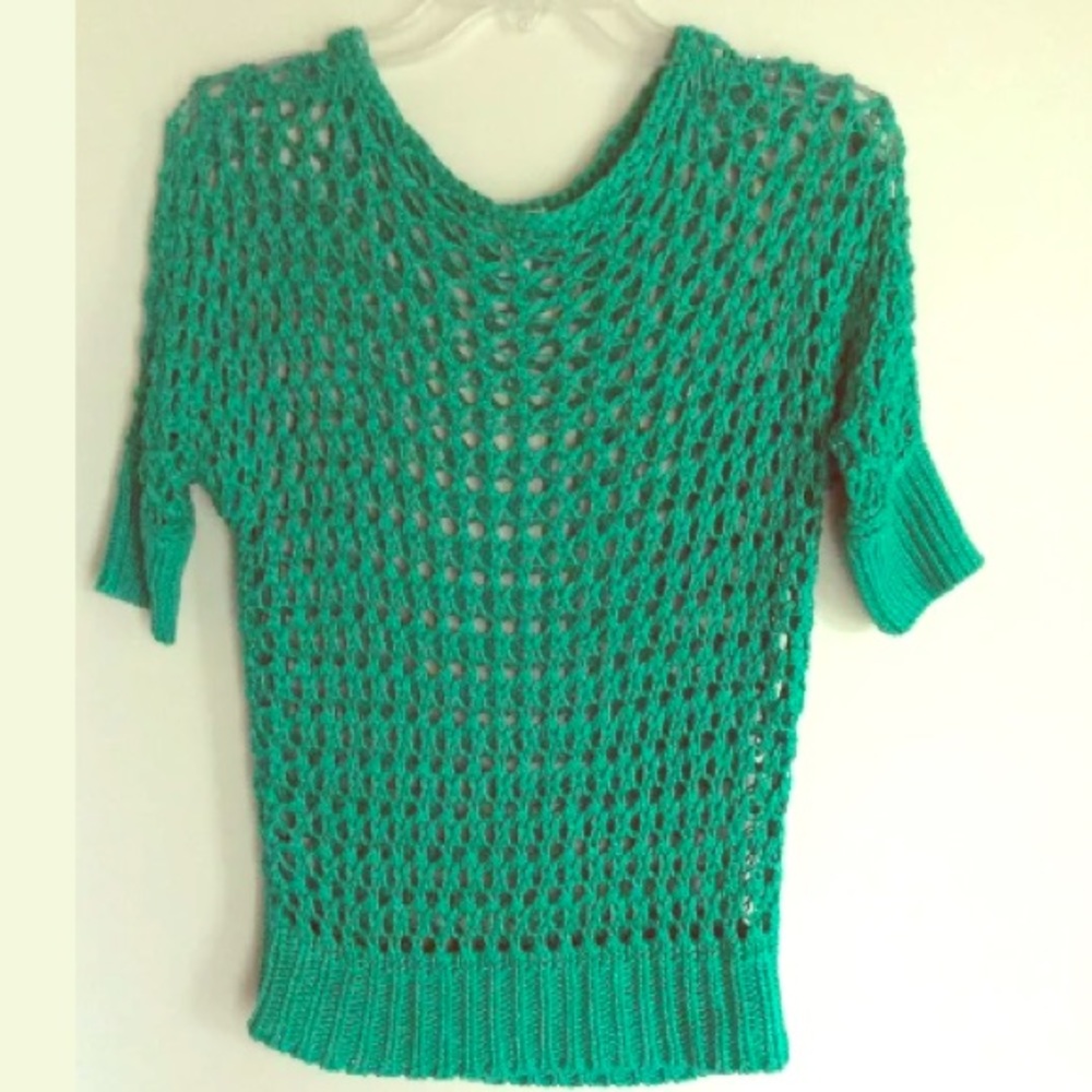 Chico’s Crocheted Sweater/Blouse